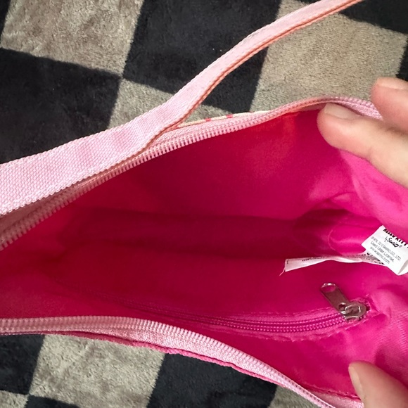 Sanrio hello kitty pink quilted patterned mini shoulder purse from 2012 - Picture 5 of 7